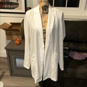 Fashion Nova Ivory Blazer